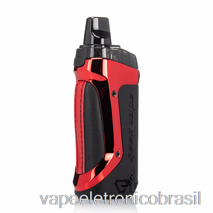Vape Eletrônico Geek Vape Aegis Boost 40w Pod Mod Kit Edição De Luxo - Vermelho